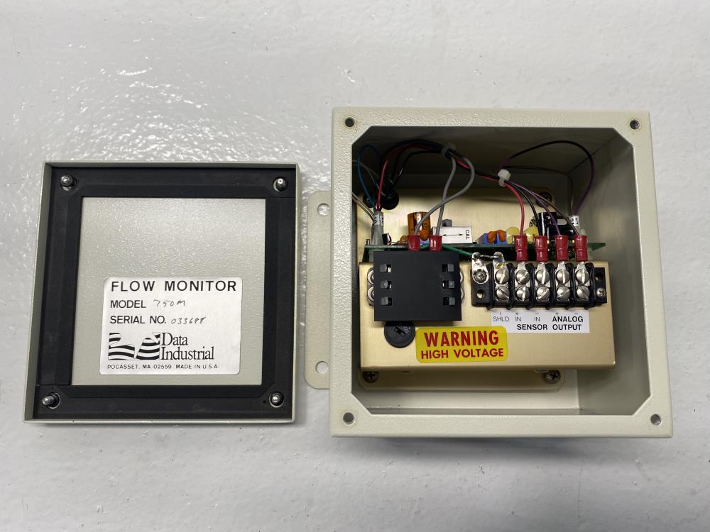 Data Industrial Flow 750M Control Meter w/ Brass Sensor 71-000471 