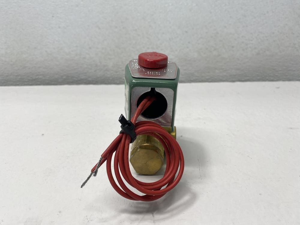 Asco 1/4” NPT 2-Way Brass Solenoid Valve 8223A25