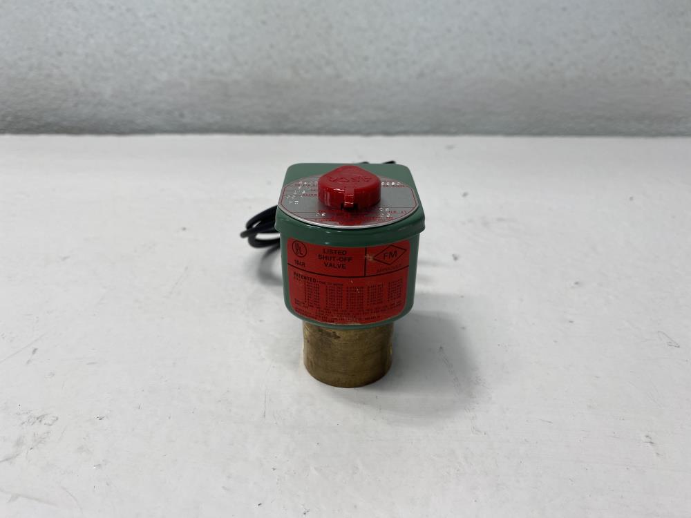 Asco Red-Hat 1/8” NPT 2-Way Brass Solenoid Valve 8262C2