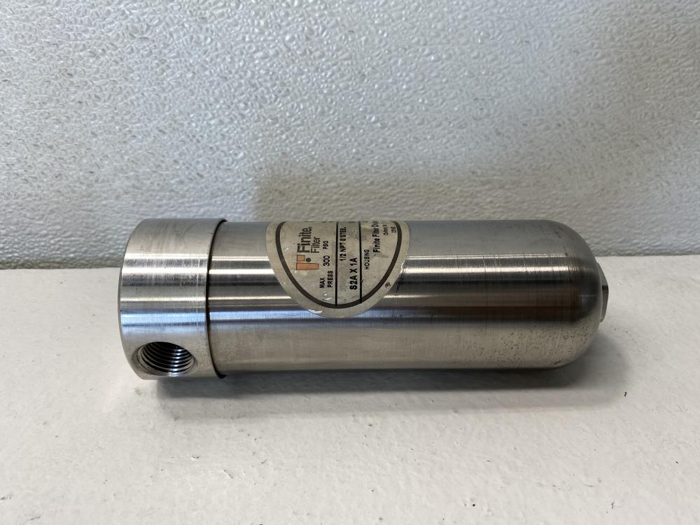 Parker Finite Filter Housing, S2A X 1A, 1/2" NPT, Stainless Steel