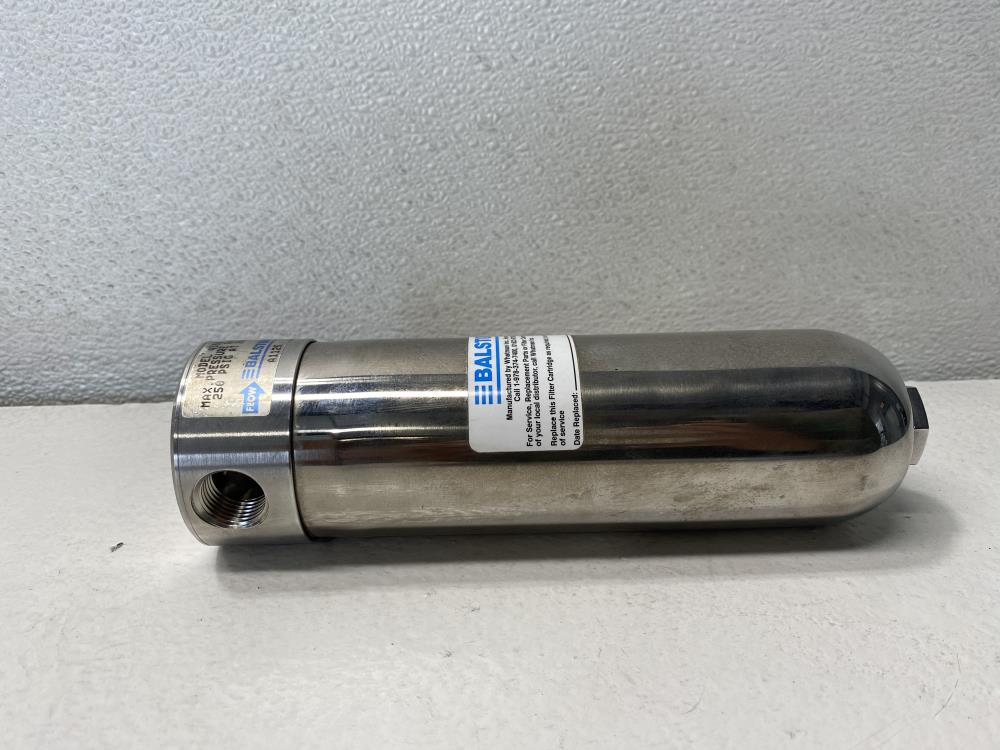 Balston 1/2" NPT Stainless Steel Filter Housing 4556