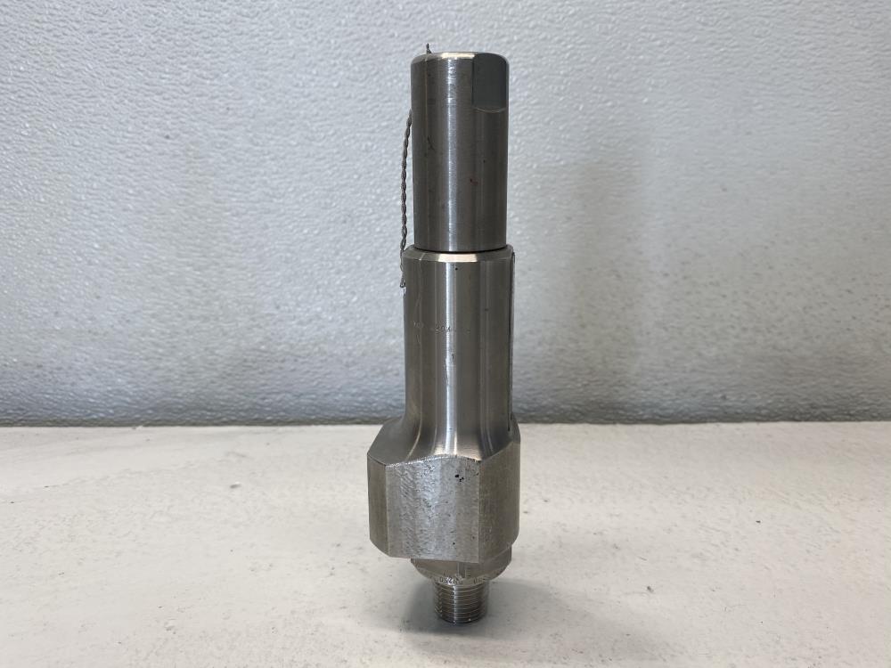 Leser 1/2" x 1/2" NPT 316 Stainless Steel Relief Valve 4384.2982