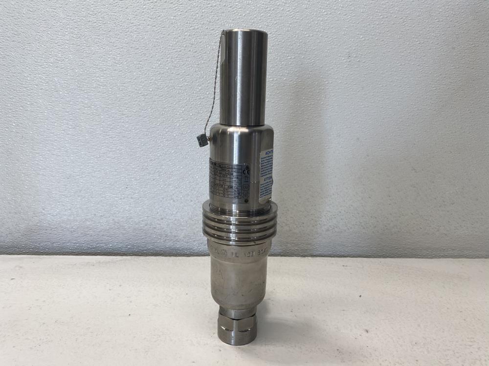 Leser 1" x 1" NPT 316 Stainless Steel Relief Valve 4594.2562