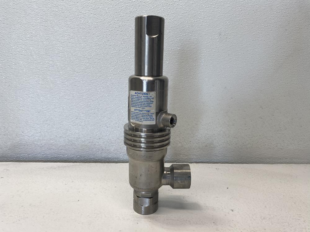 Leser 1" x 1" NPT 316 Stainless Steel Relief Valve 4594.2562
