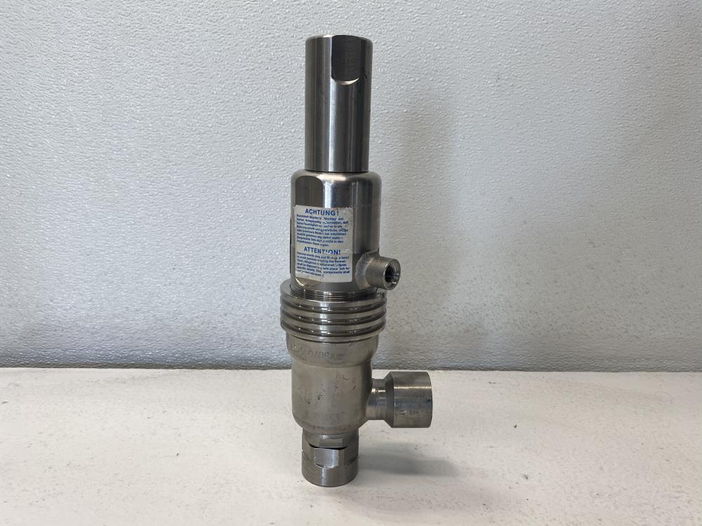 Leser 1" x 1" NPT 316 Stainless Steel Relief Valve 4594.2562