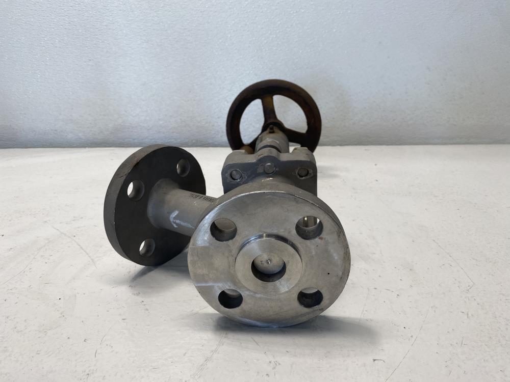 Strahman 1" x 1" 600# 316SS Flanged Sampling Valve