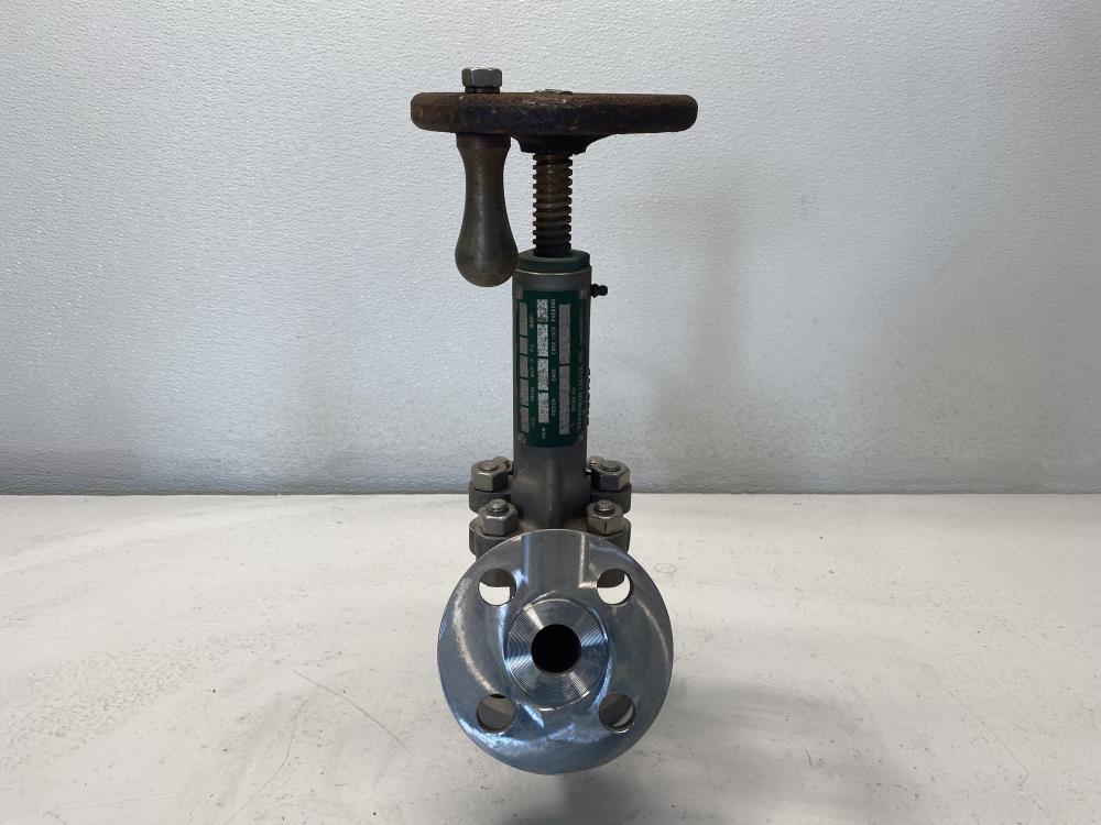 Strahman 1" x 1" 600# 316SS Flanged Sampling Valve