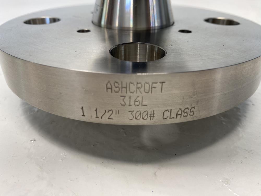 Ashcroft Duragauge 4.5" Face, 160 PSI, Liq. Filled 45-1279-SSL-04L-160# w/ Diaph