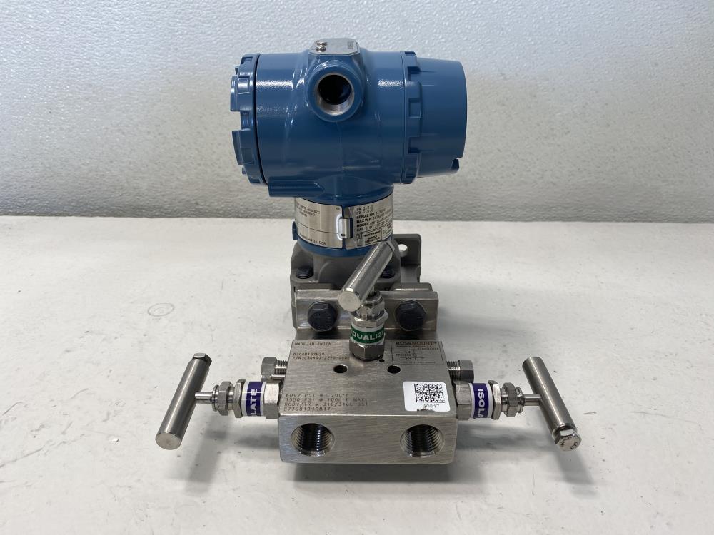 Rosemount 0-200 in H2O Pressure Transmitter 3051CD2A02A1AE5L4M5H2S6Q4QS