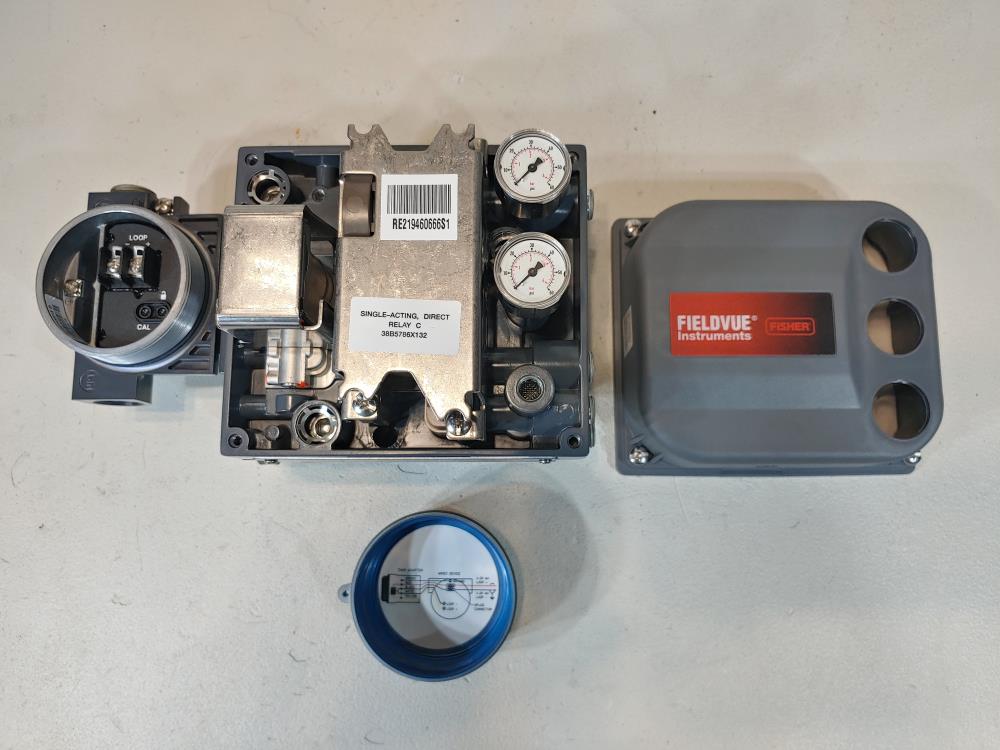 Fisher Fieldvue DVC6200 Digital Valve Controller w/ Mounting Kit GGD6217X022