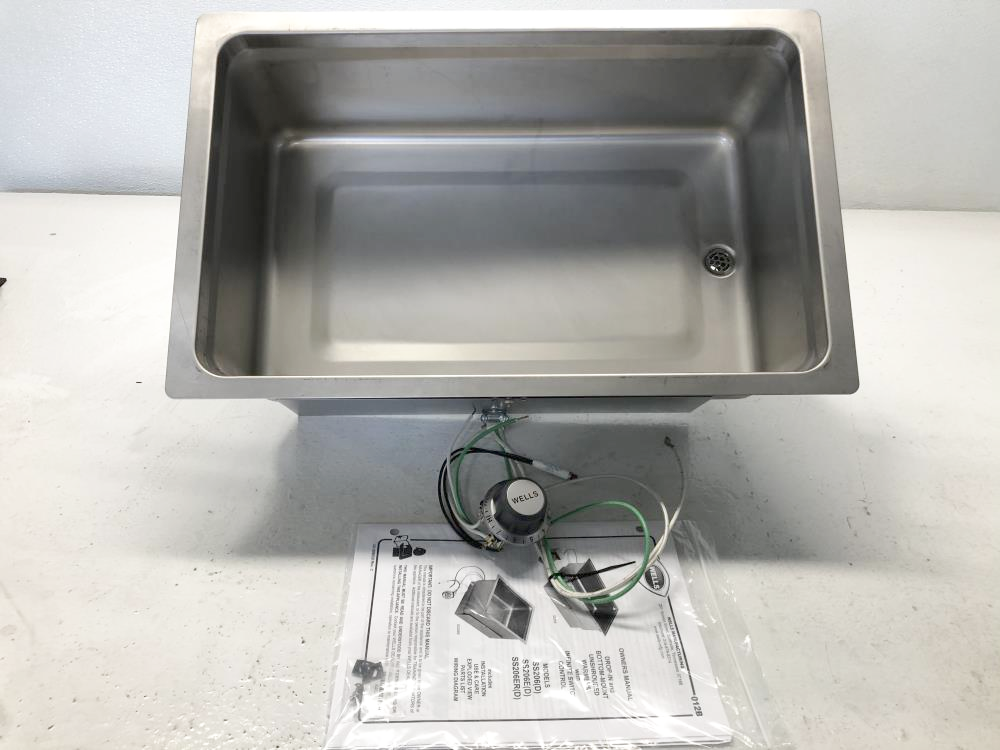 Wells Hot Food Well Warmer, Stainless, Dropin w/ Infinite Control 5P