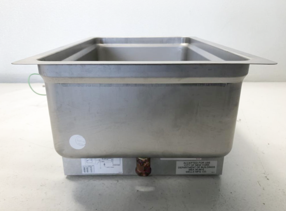 Wells Hot Food Well Warmer, Stainless, Dropin w/ Infinite Control 5P