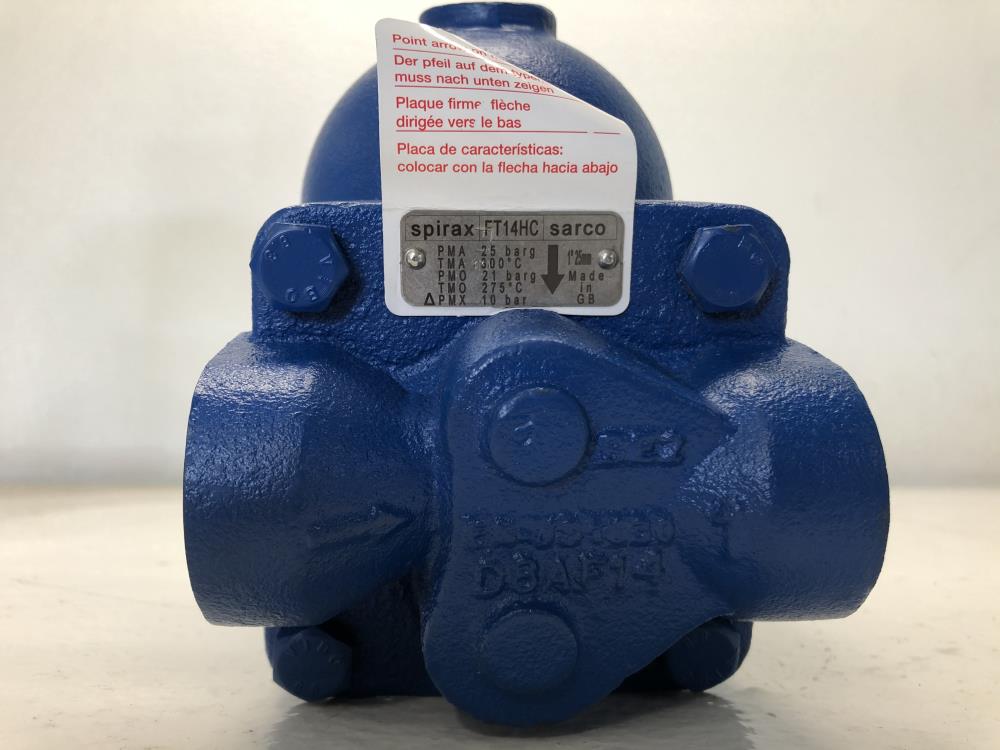 Spirax Sarco 1" NPT Ball Float Steam Trap FT14HC