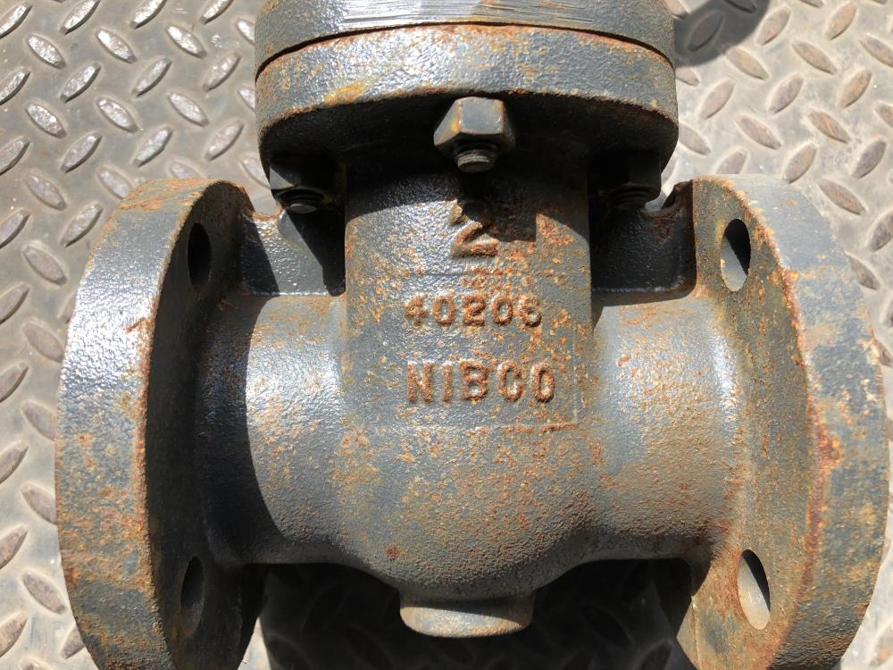 Nibco 2" 125 SWP, 200 WOG Ductile Iron IBBM Gate Valve F-617-0