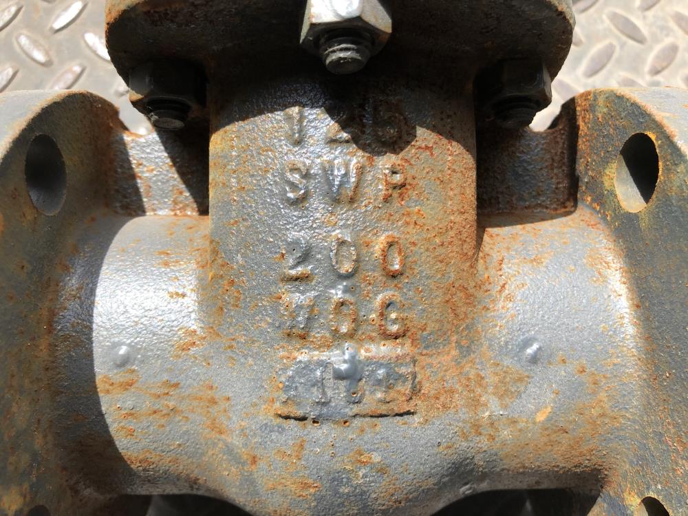 Nibco 2" 125 SWP, 200 WOG Ductile Iron IBBM Gate Valve F-617-0