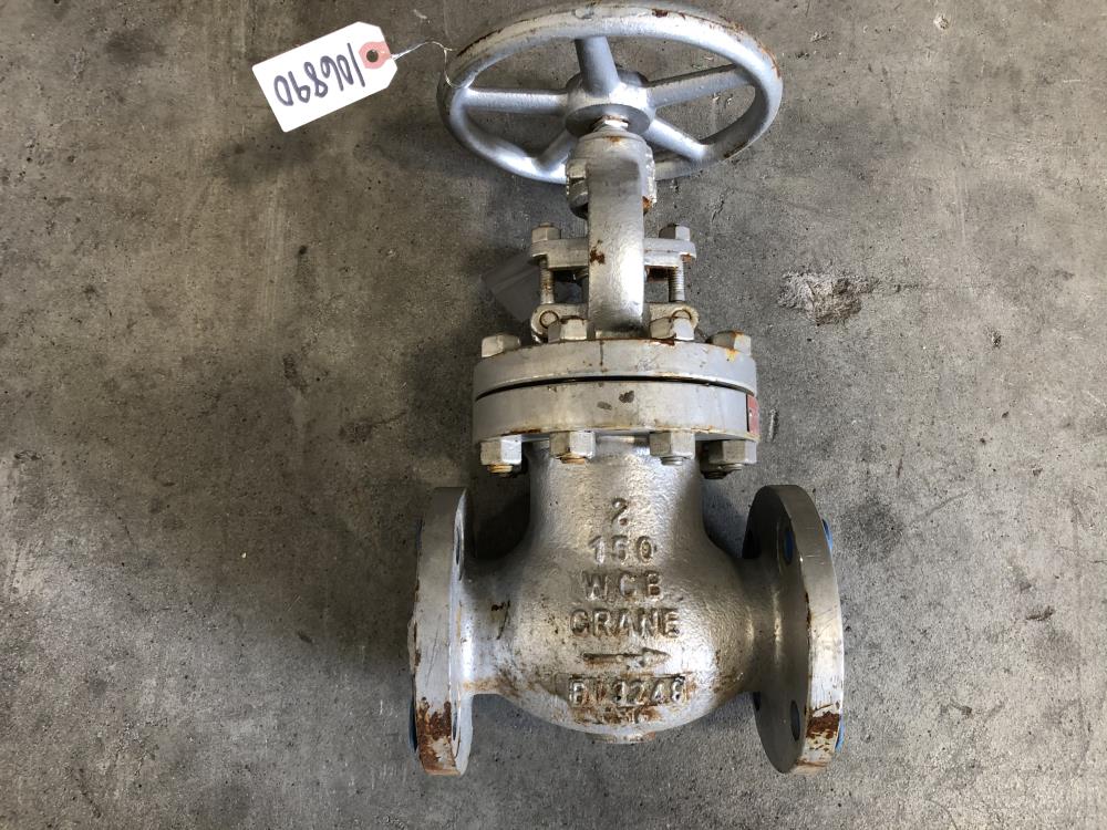 Crane 2" 150# WCB Globe Valve, Fig# 143-XU