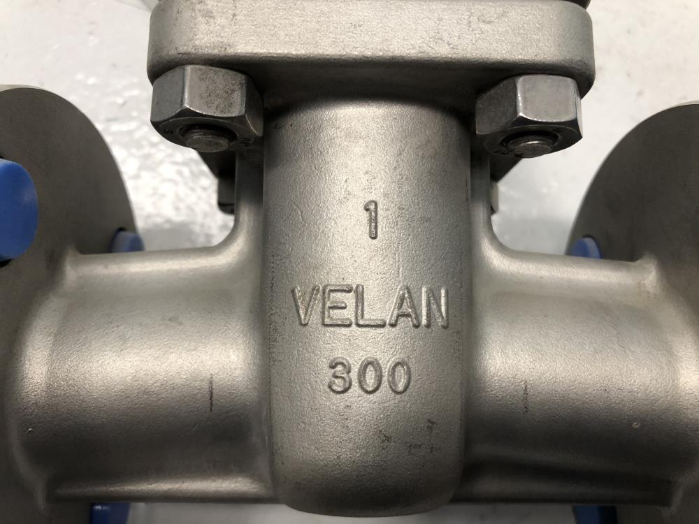 Velan 1" 300# CF8M Gate Valve, Fig# F05-1064C-13GX