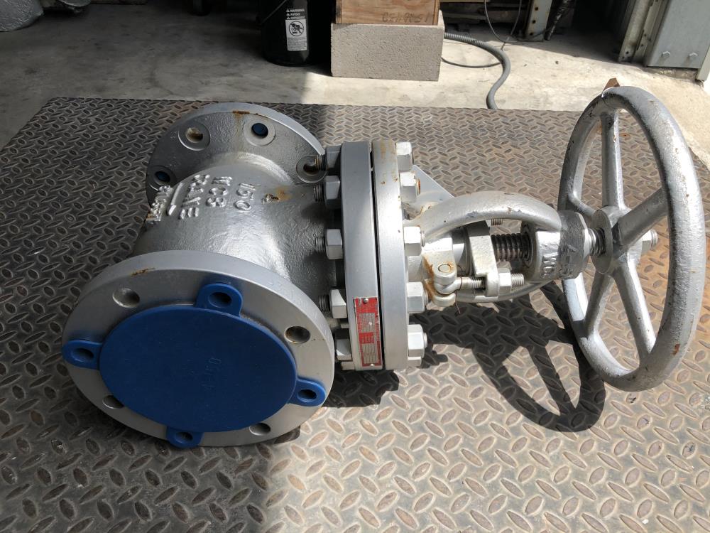 Crane 4" 150# WCB Globe Valve, #143-XU