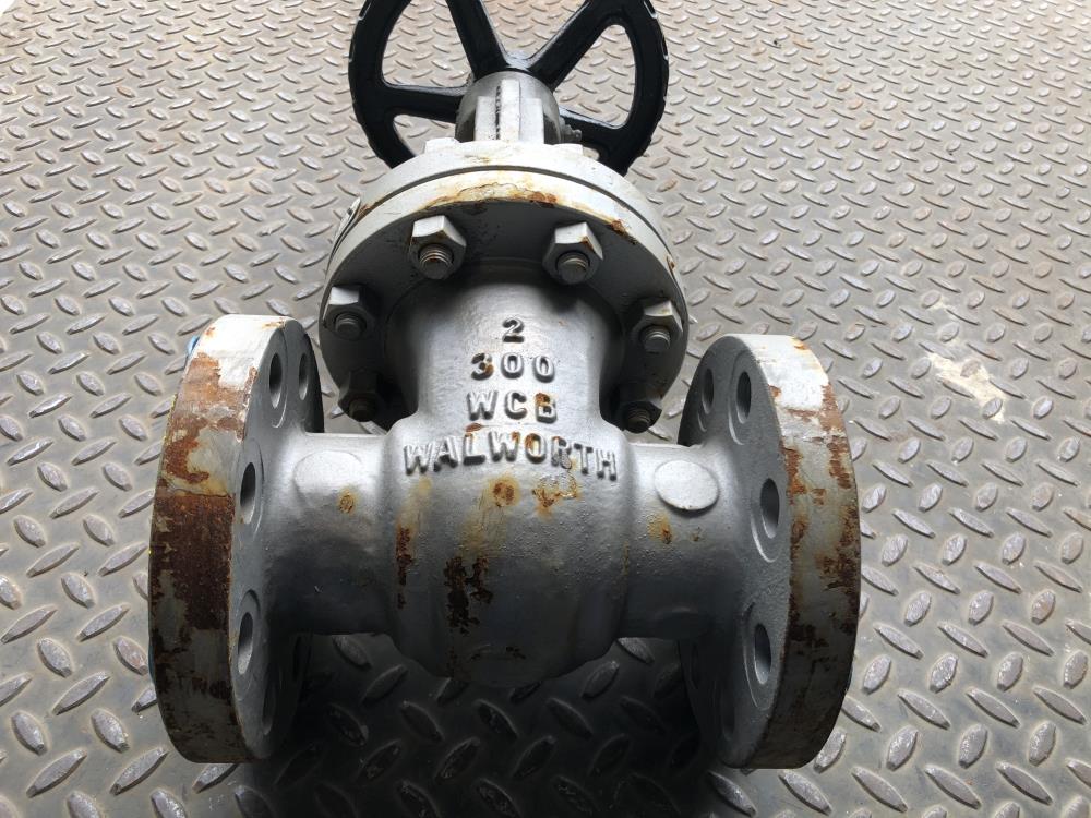 Walworth 2" 300# WCB Gate Valve, #5206F