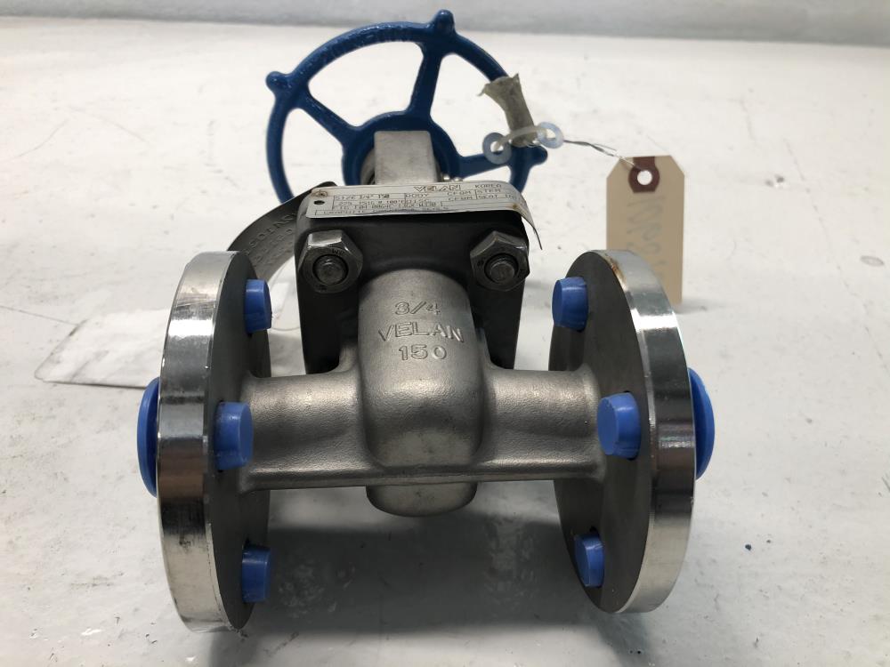 Velan 3/4" 150#  CF8M Gate Valve, F04-0064C-13GX-W330