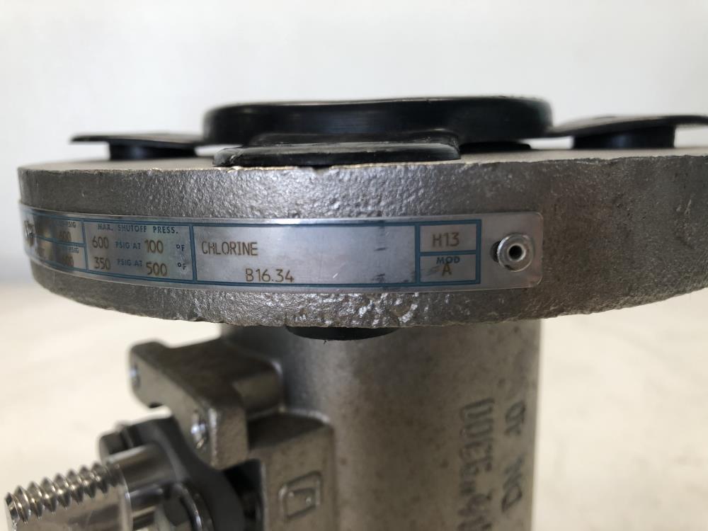 Jamesbury 1-1/2" 300# HASTC Ball Valve, #9300C317300XTZ4