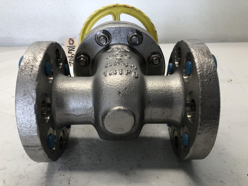 PK 2" 300# CF8M Gate Valve, #300RF 10SL-GRF