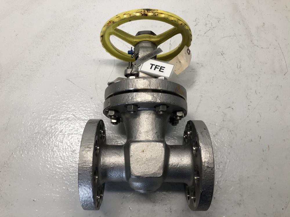 PK 2" 300# CF8M Gate Valve, #300RF 10SL-GRF