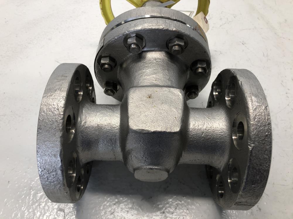 PK 2" 300# CF8M Gate Valve, #300RF 10SL-GRF