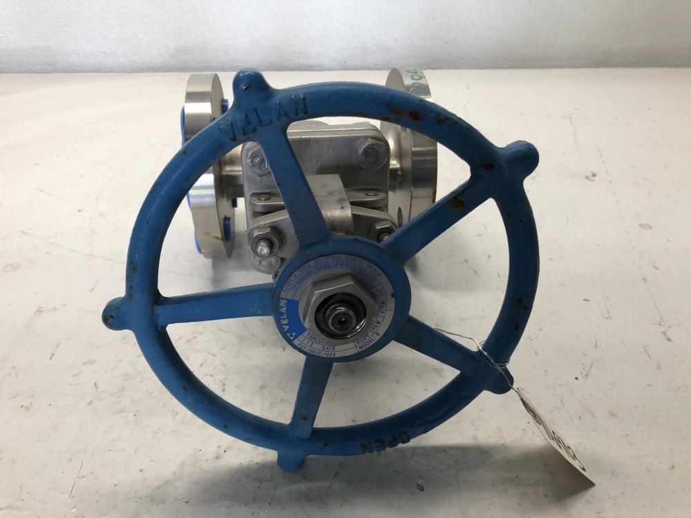 Velan 1-1/2" 300# CF8M Gate Valve, #F07-1064C-13SX