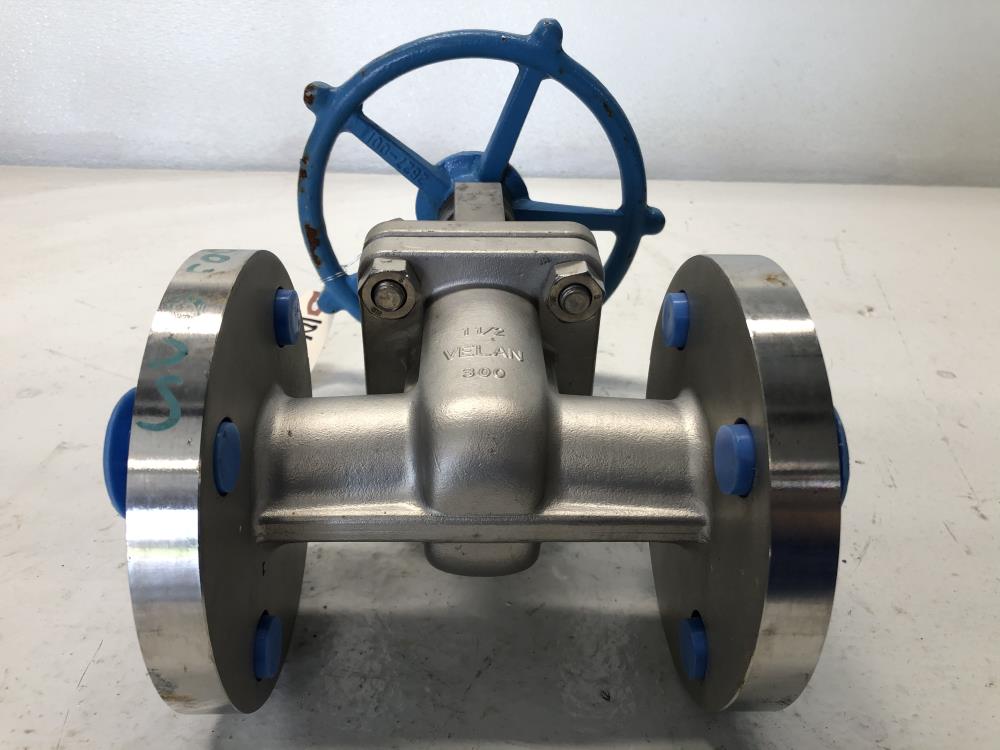 Velan 1-1/2" 300# CF8M Gate Valve, #F07-1064C-13SX