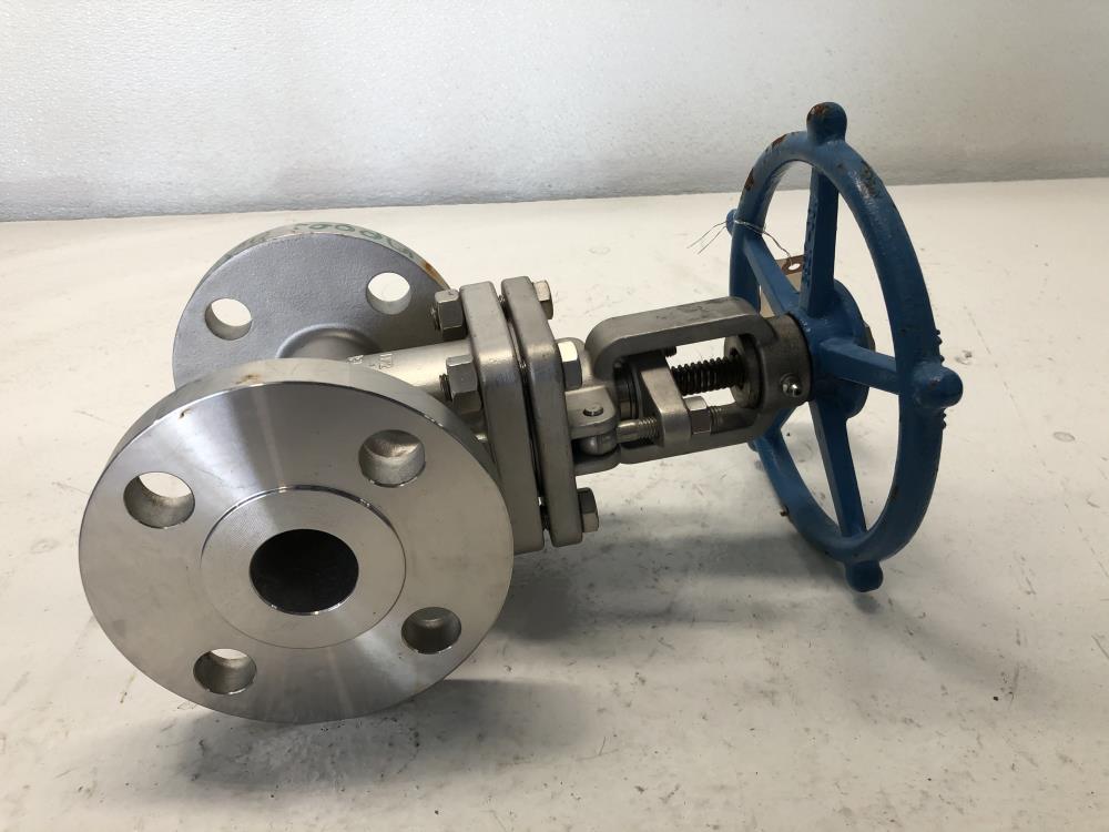 Velan 1-1/2" 300# CF8M Gate Valve, #F07-1064C-13SX