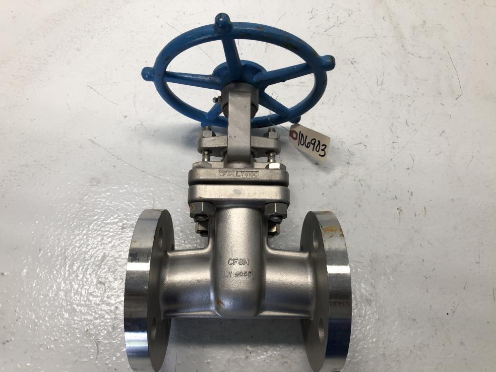 Velan 1-1/2" 300# CF8M Gate Valve, #F07-1064C-13SX