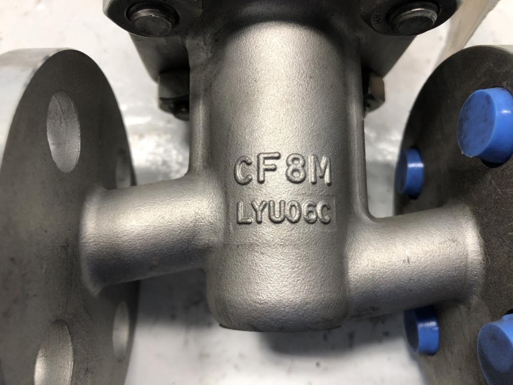 Velan 1/2" 150# CF8M Globe Valve, #F03-0074C-13GX