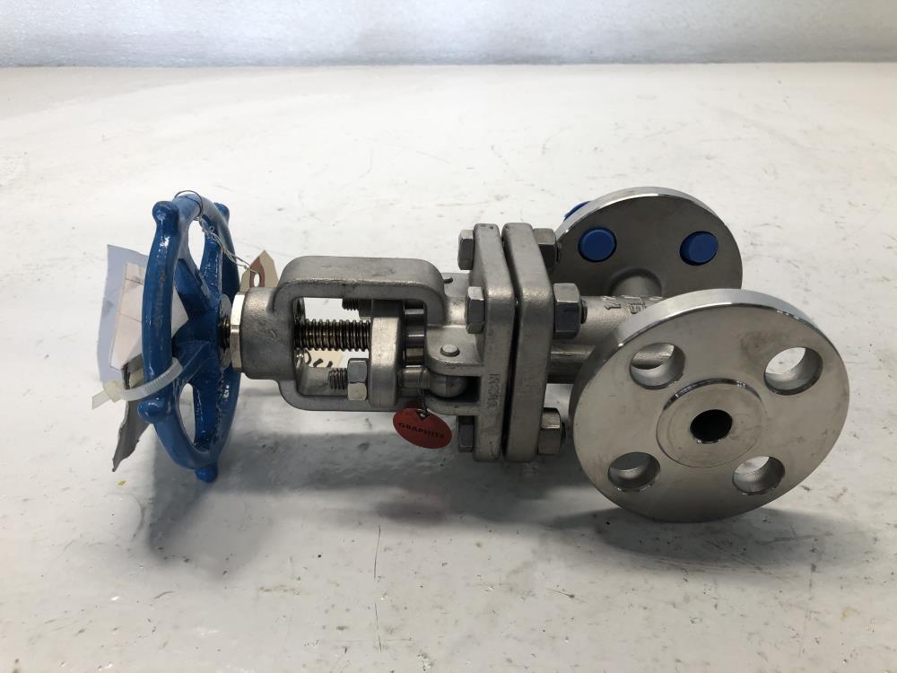 Velan 1/2" 150# CF8M Globe Valve, #F03-0074C-13GX