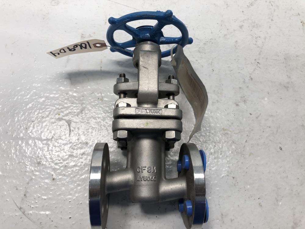 Velan 1/2" 150# CF8M Globe Valve, #F03-0074C-13GX