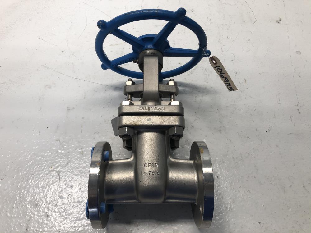 Velan 1-1/2" 150# CF8M Gate Valve,  #F07-0064C-13SX