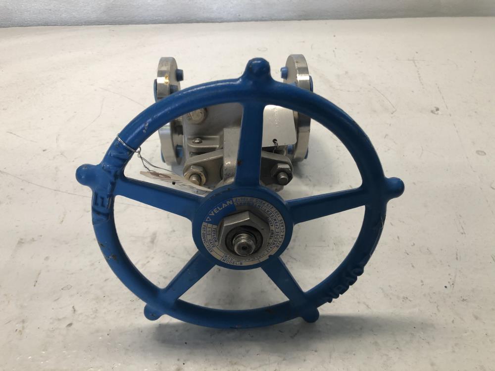 Velan 1-1/2" 150# CF8M Gate Valve,  #F07-0064C-13SX