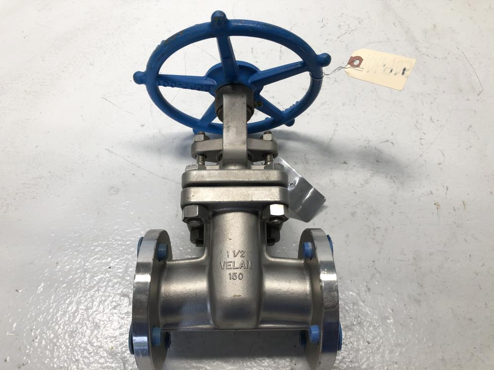 Velan 1-1/2" 150# CF8M Gate Valve,  #F07-0064C-13SX