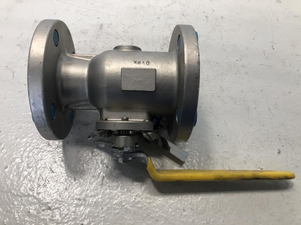 Warren 2" 150# CF8M Ball Valve, #5156FS-TR