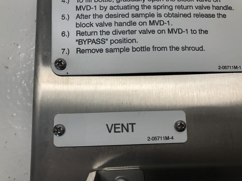 Sentry MVD Sampling System 7-04371A