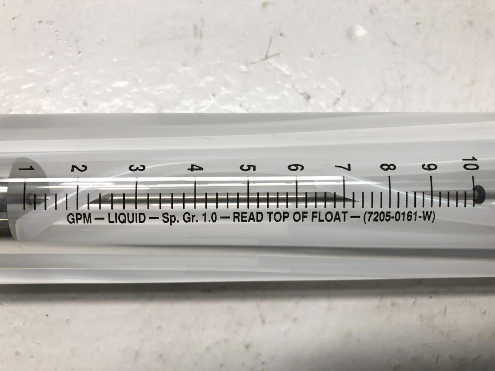 King Instrument 1" NPT Port Tube Flow Meter 7205016131W