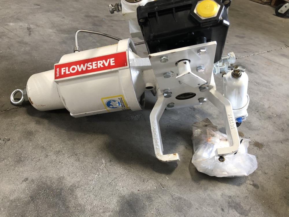 Ameya MOR-1 Gear Operated Assembly W/ Flowserve VR25 Actuator & Westlock Switch