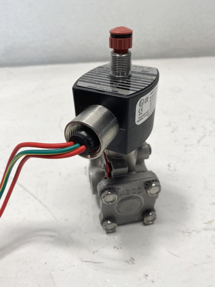 ASCO 1/4" NPT CF8M Solenoid Valve 24/DC, EF8316G38, EV8003G300