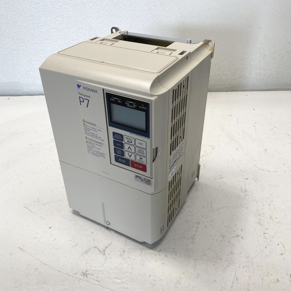 Yaskawa Varispeed P7 AC Drive, CIMR-P7U47P5, 480V, 17.0A