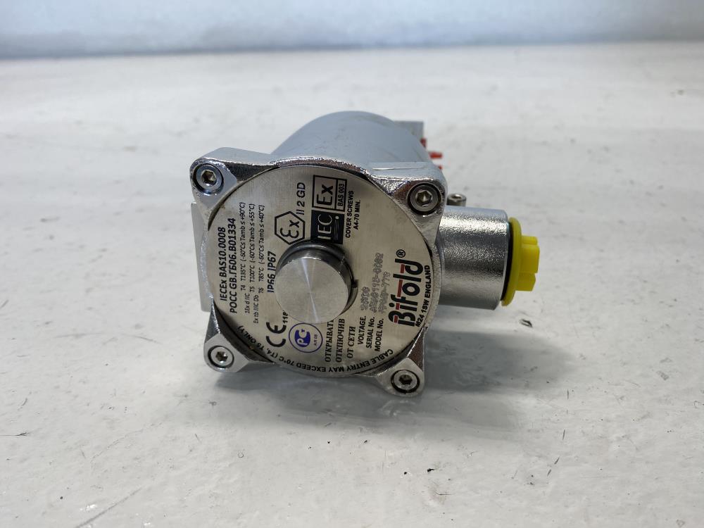 BiFold FluidPower 1/4" Stainless 3-Way Direct Acting Solenoid Valve FP06P-77G