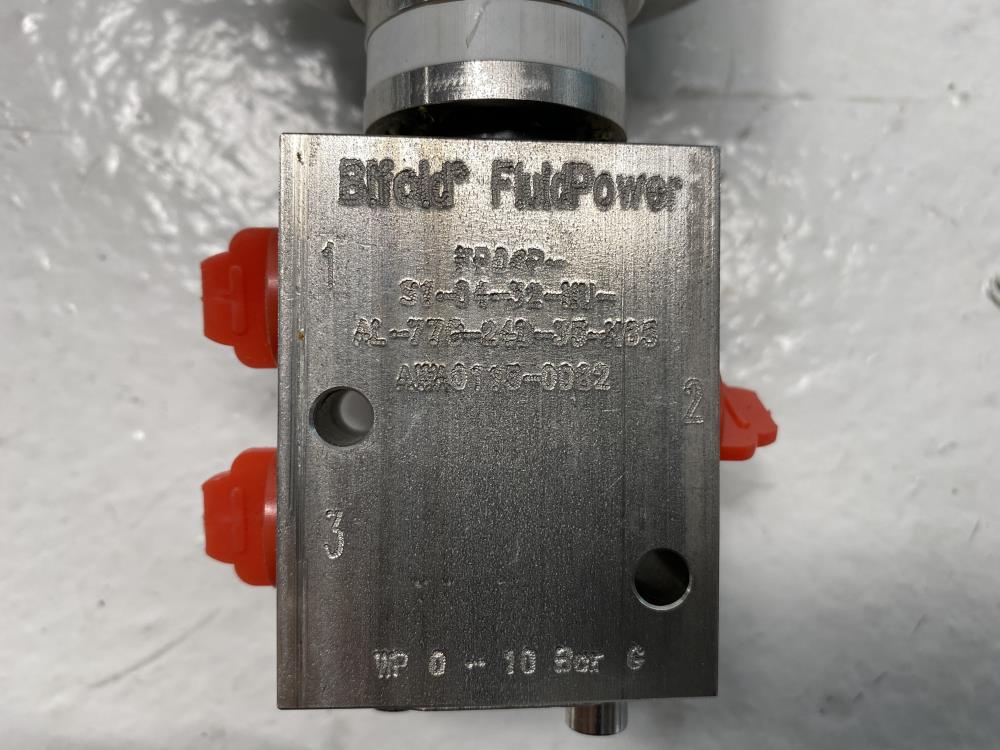 BiFold FluidPower 1/4" Stainless 3-Way Direct Acting Solenoid Valve FP06P-77G