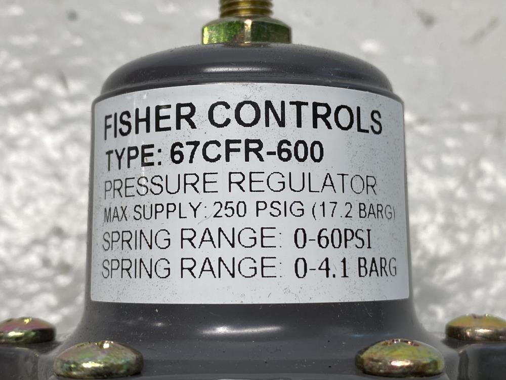 Fisher 1/4" NPT 40 PSI Pressure Regulator 67CFR-600