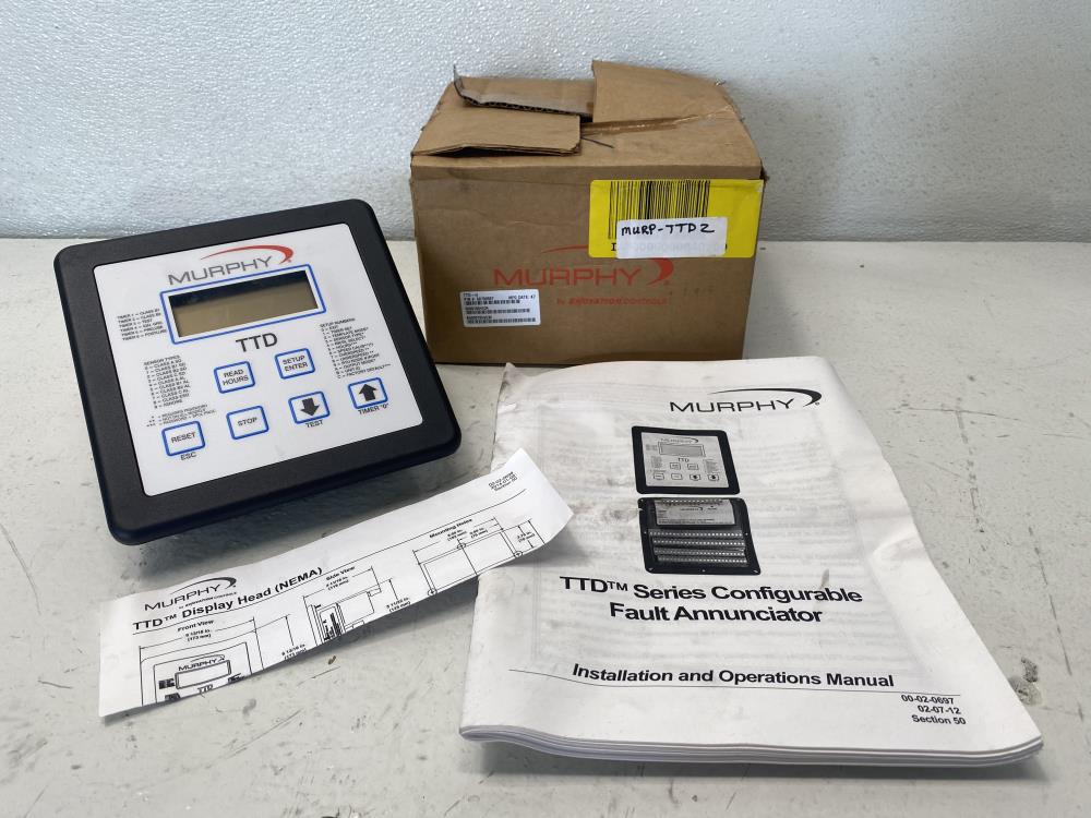 Murphy TTD Series Fault Annunciator TTD-H