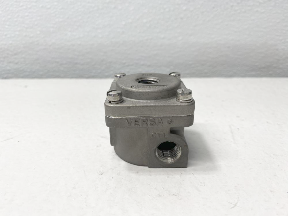 Versa 1/4" NPT 316 Stainless Steel Quick Exhaust Valve QE3316