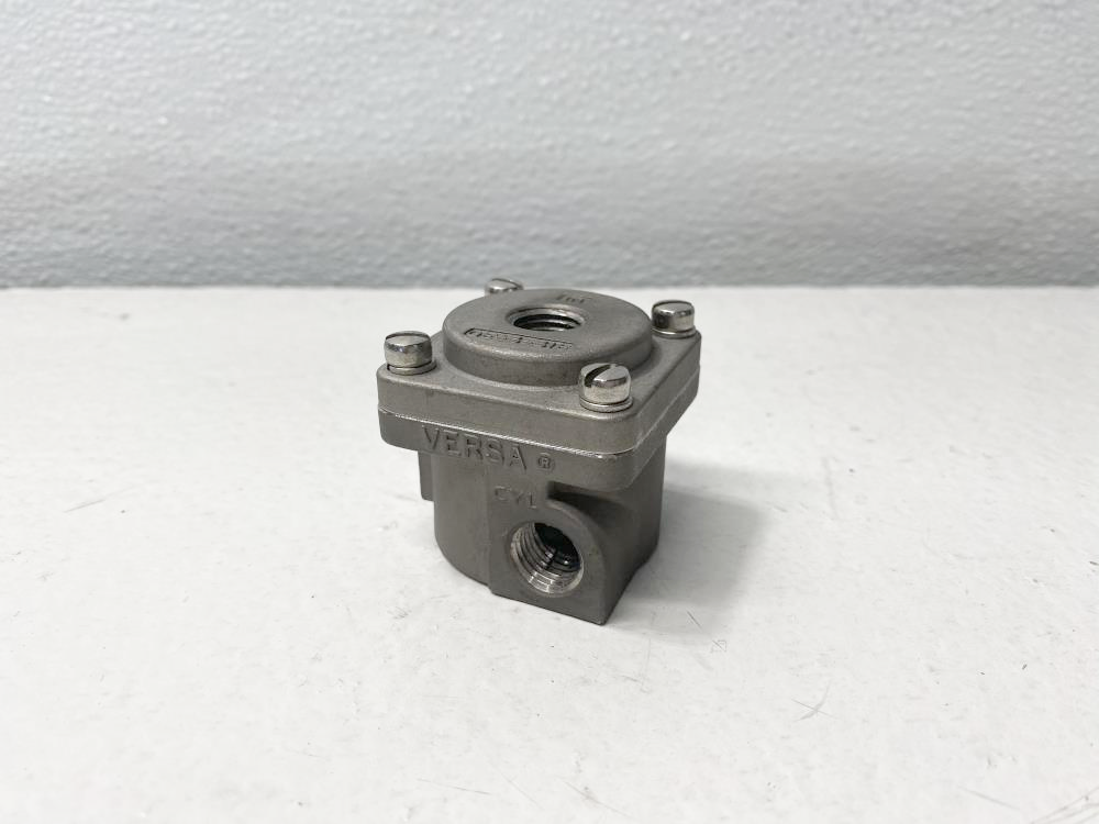 Versa 1/4" NPT 316 Stainless Steel Quick Exhaust Valve QE3316